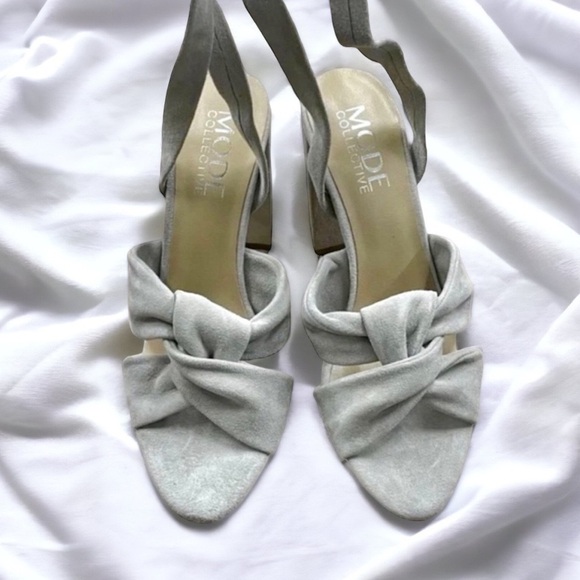 • Mode Collective • Kimber Lace Up Suede Sandal - Picture 2 of 6